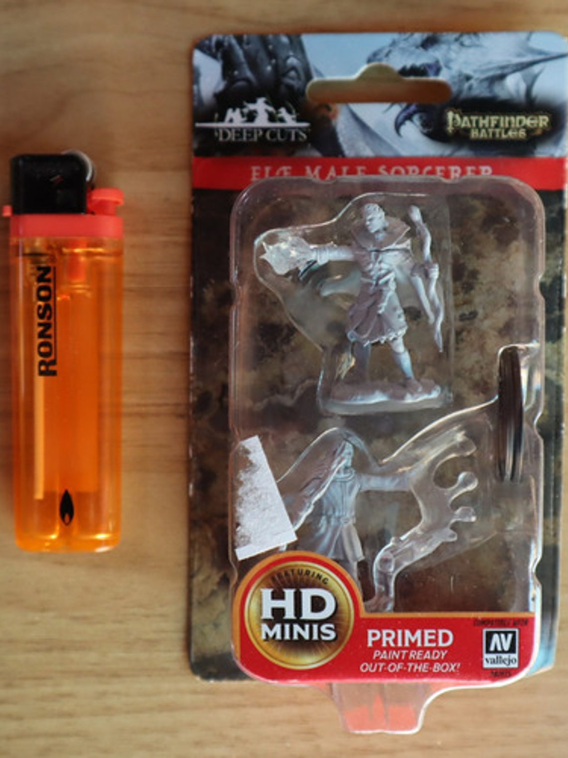 Male Elf Sorcerer Deep Cuts Miniaturas Dungeons & Dragons 3