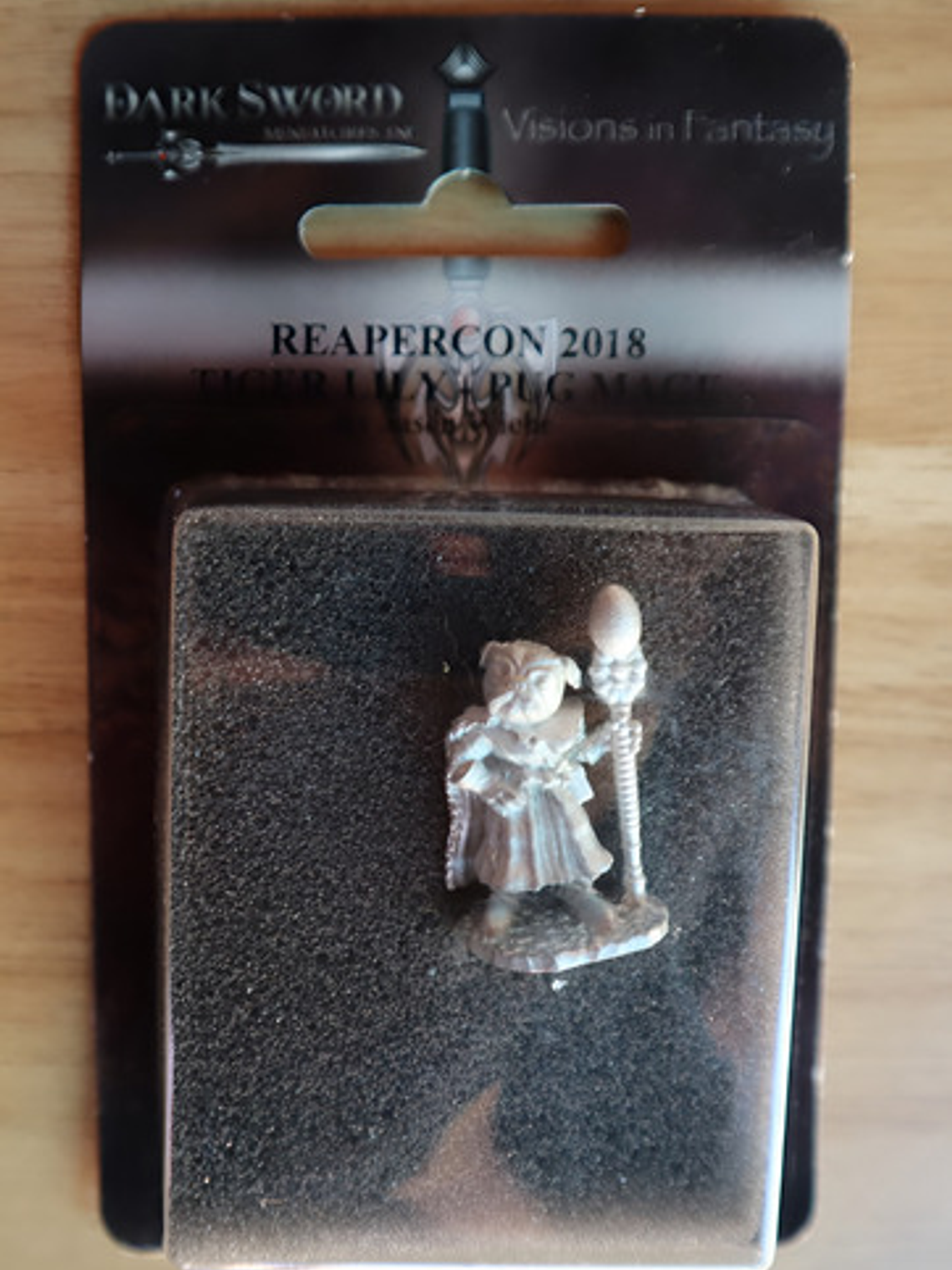 Tiger Lily The Pug Mage Dark Sword Miniatura Dungeons Dragon 1