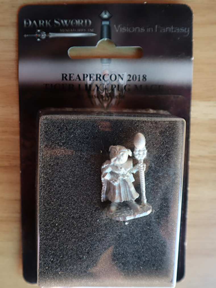 Tiger Lily The Pug Mage Dark Sword Miniatura Dungeons Dragon 1