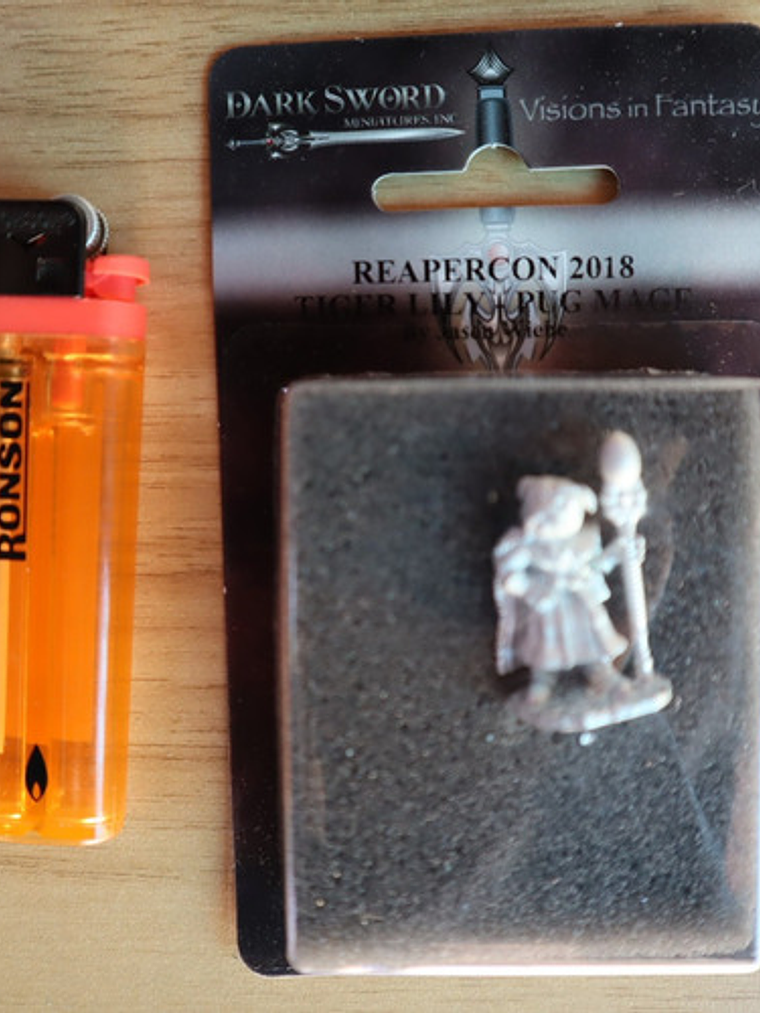 Tiger Lily The Pug Mage Dark Sword Miniatura Dungeons Dragon 2