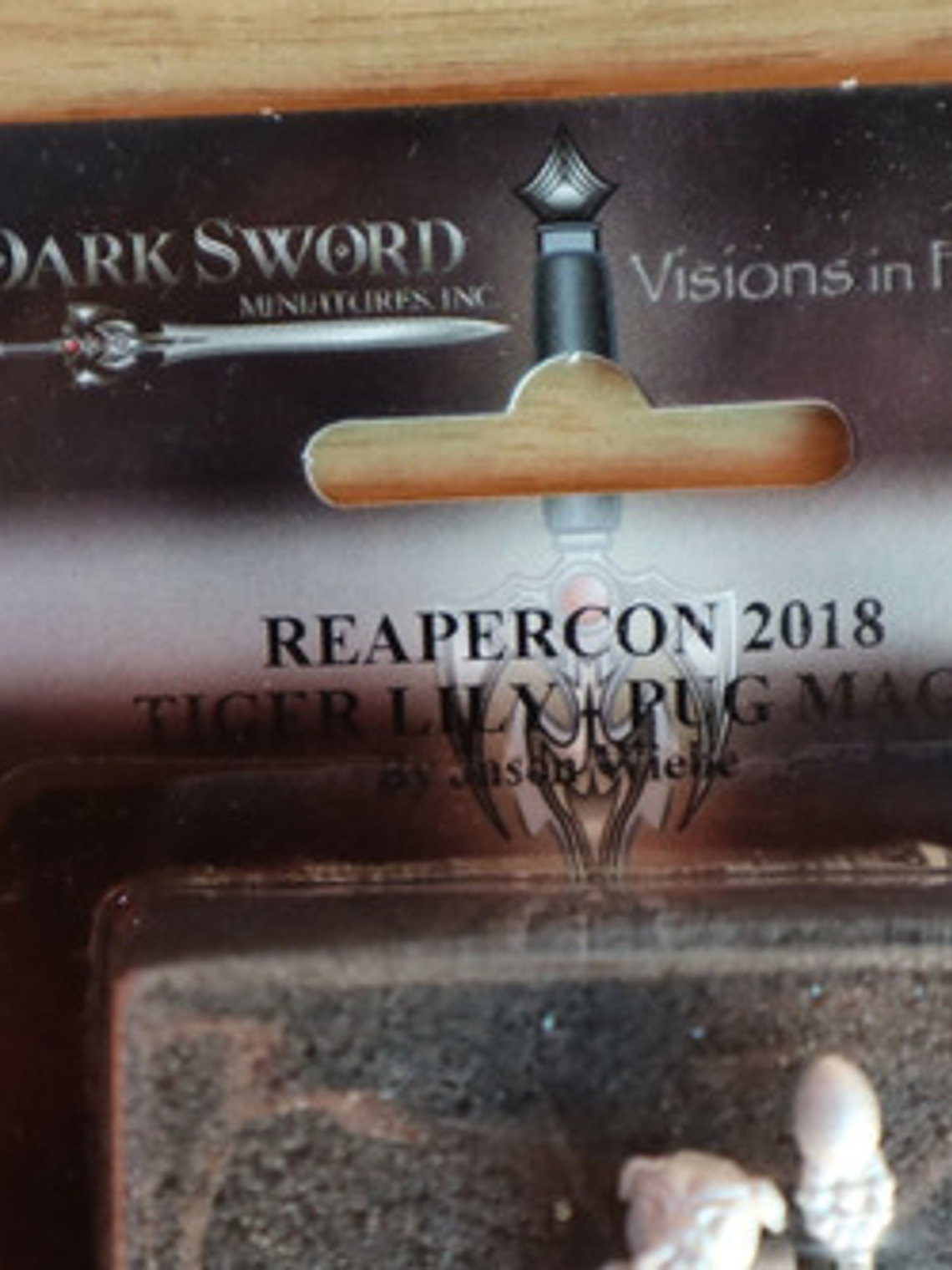 Tiger Lily The Pug Mage Dark Sword Miniatura Dungeons Dragon 3