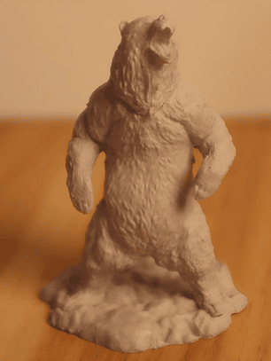 Grizzly Brown Bear Mini Wizkids Deep Cuts Dungeons & Dragons