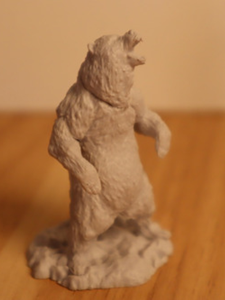 Grizzly Brown Bear Mini Wizkids Deep Cuts Dungeons & Dragons 3
