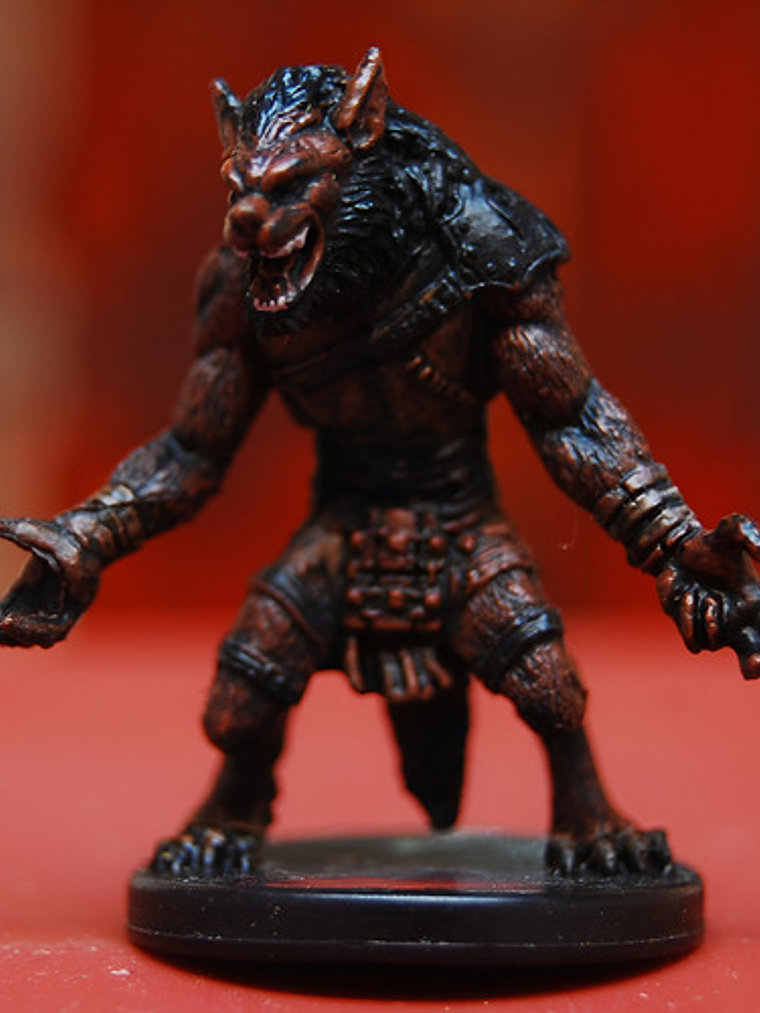 Gnoll Claw Fighter #53 Night Below Mini Dungeons And Dragons 1