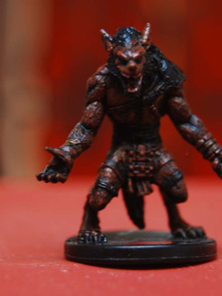 Gnoll Claw Fighter #53 Night Below Mini Dungeons And Dragons 3