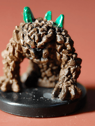 Small Earth Elemental #04 Lost Coast Mini Dungeons & Dragons