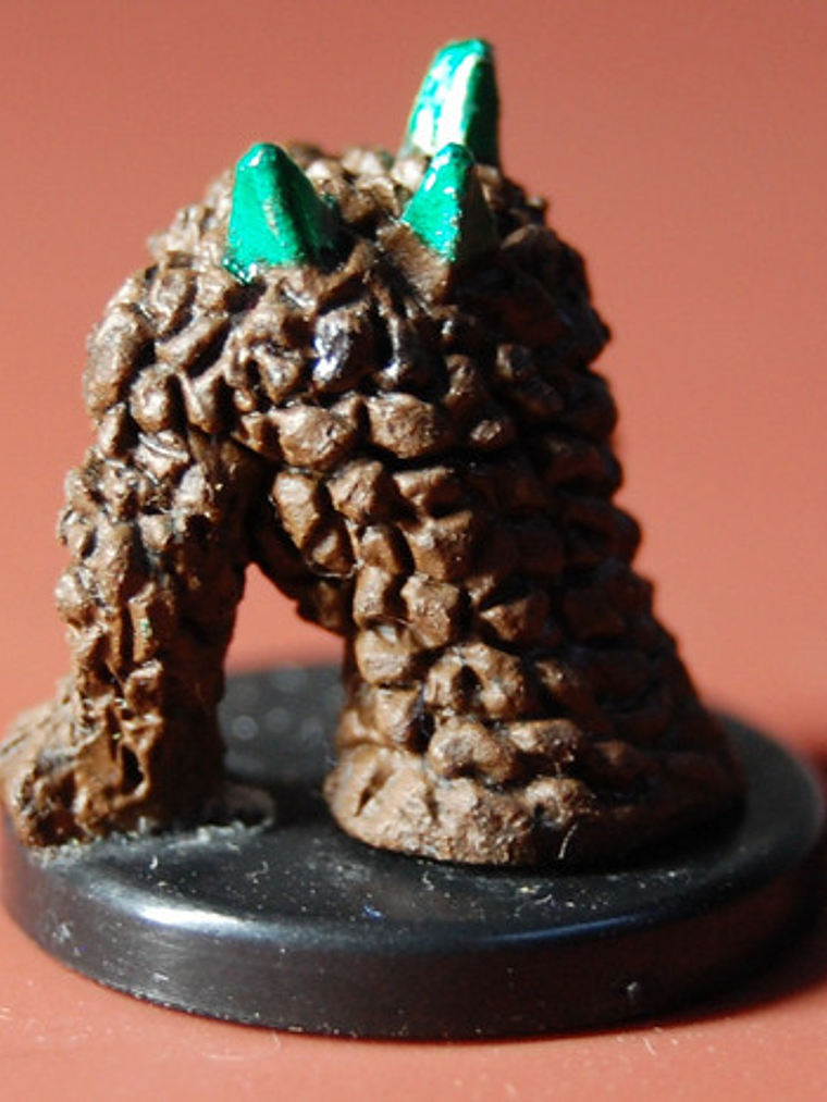 Small Earth Elemental #04 Lost Coast Mini Dungeons & Dragons 3