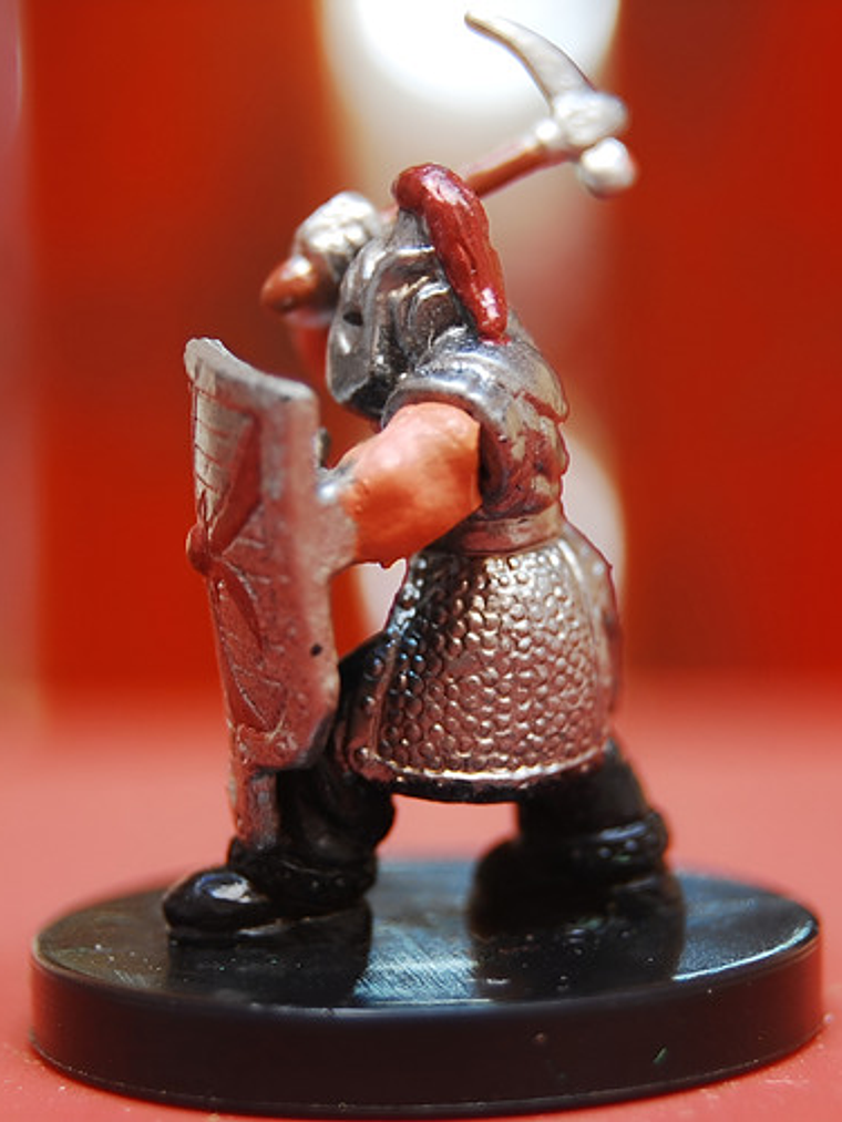 Dwarf Phalanx Soldier #05 Deathknell Mini Dungeons Dragons 1