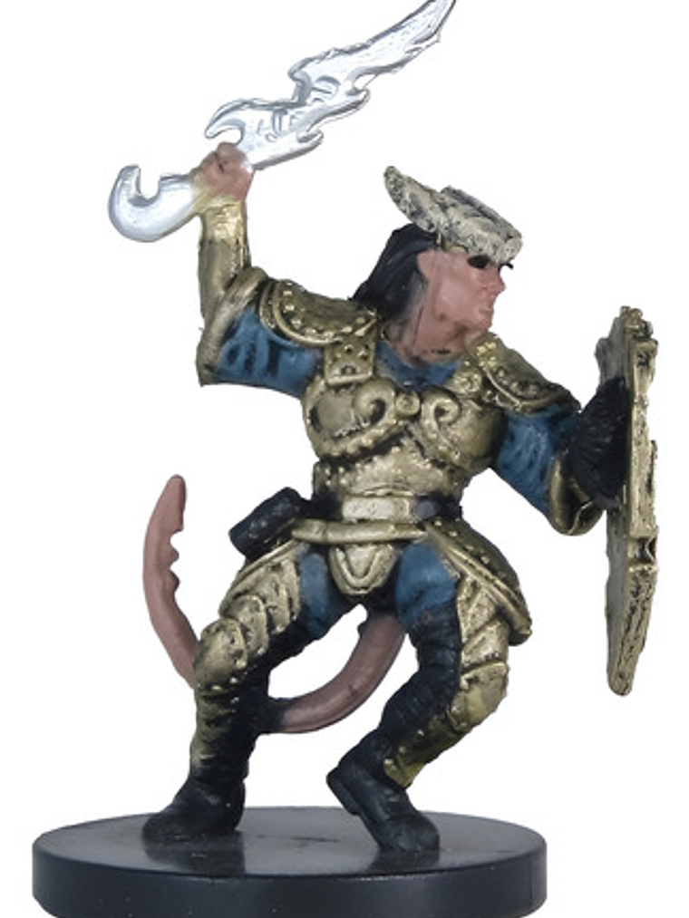 Male Tiefling Warlord #04 Phb Heroes Mini Dungeons Dragons 1