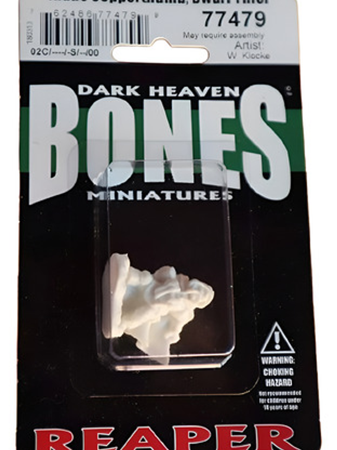 Dwarf Thief Reaper Dark Heaven Miniatura Dungeons & Dragons 1