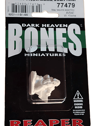 Dwarf Thief Reaper Dark Heaven Miniatura Dungeons & Dragons