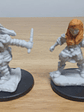 Halfling Rogue Set / Mini Nolzur Pintar Dungeons And Dragons - Miniatura 1