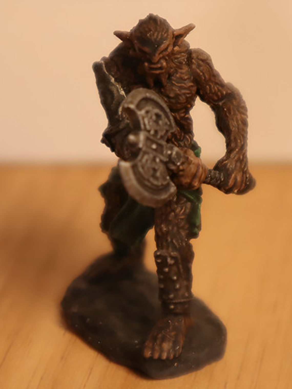 Bugbear Fighter (axe) Mini Nolzur Wizkids Dungeons & Dragons 1