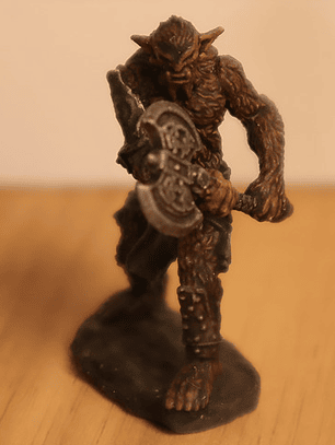 Bugbear Fighter (axe) Mini Nolzur Wizkids Dungeons & Dragons