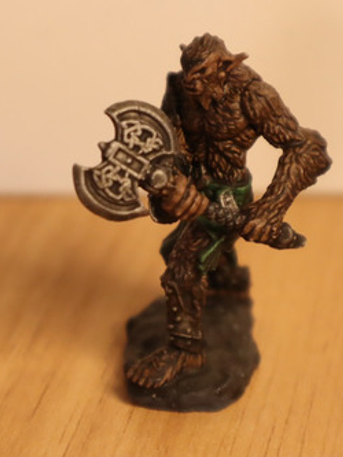 Bugbear Fighter (axe) Mini Nolzur Wizkids Dungeons & Dragons 2