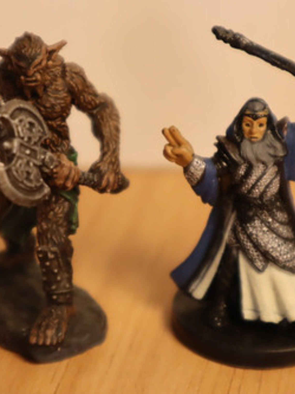 Bugbear Fighter (axe) Mini Nolzur Wizkids Dungeons & Dragons 3