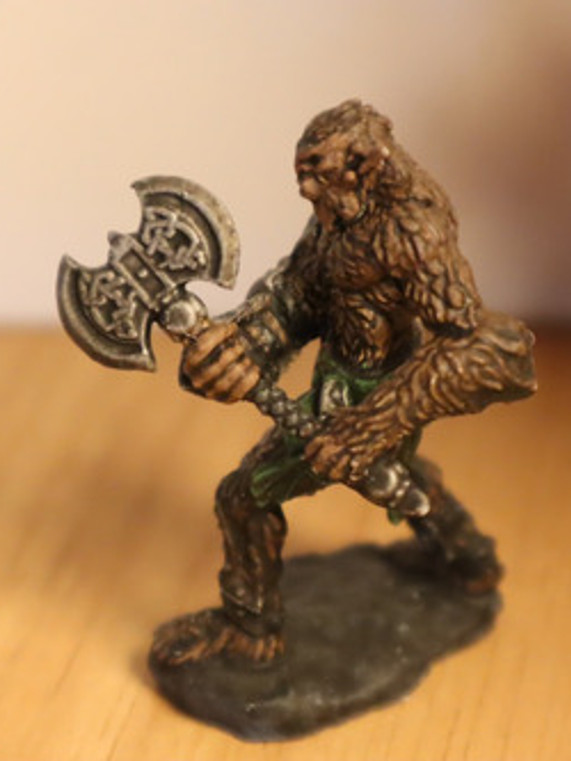 Bugbear Fighter (axe) Mini Nolzur Wizkids Dungeons & Dragons 7