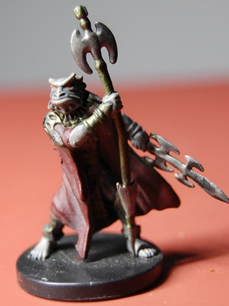 Death Slaad #43 Underdark Miniatura Dungeons And Dragons 1
