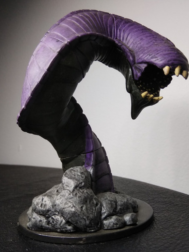 Purple Worm #21 War Dragon Queen Miniatura Dungeons Dragons 2