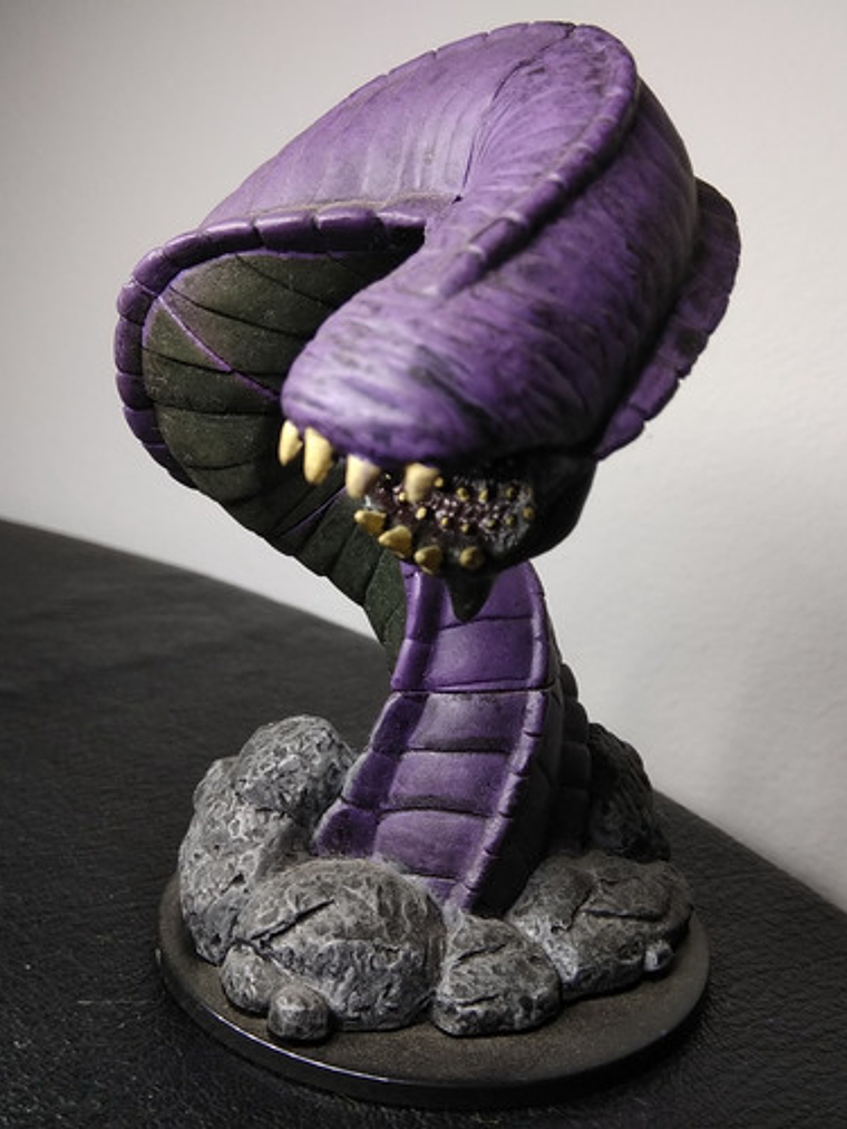Purple Worm #21 War Dragon Queen Miniatura Dungeons Dragons 3