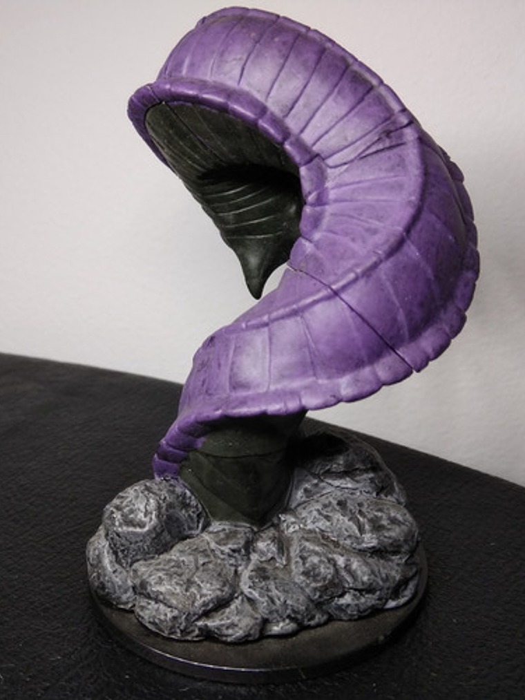 Purple Worm #21 War Dragon Queen Miniatura Dungeons Dragons 4