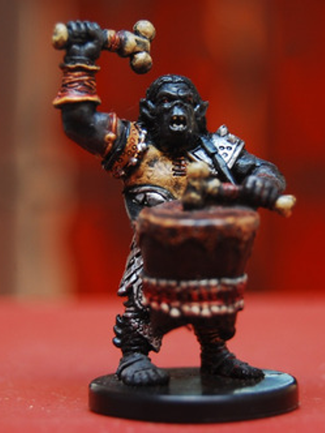 Orc Wardrummer #56 War Drums Miniatura Dungeons And Dragons 2