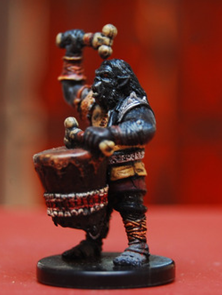 Orc Wardrummer #56 War Drums Miniatura Dungeons And Dragons 3