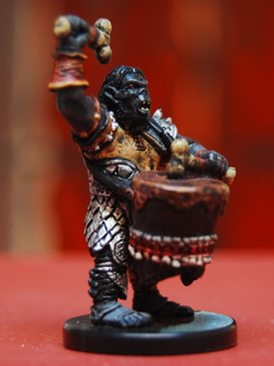 Orc Wardrummer #56 War Drums Miniatura Dungeons And Dragons 4