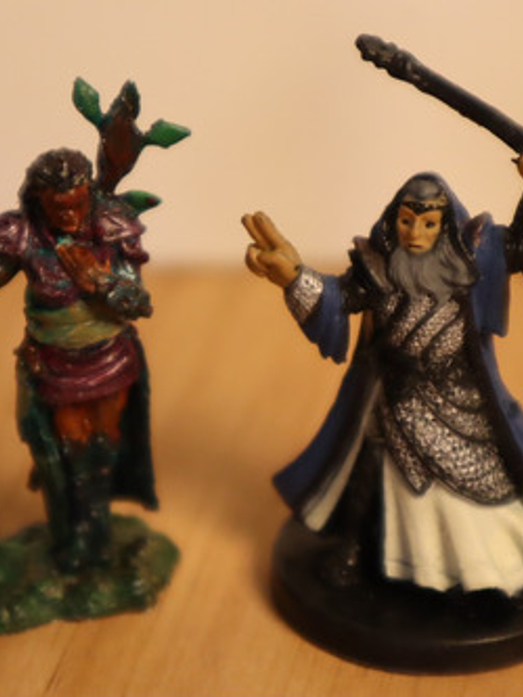 Human Female Druid Miniatura Marvelous Dungeons And Dragons 2