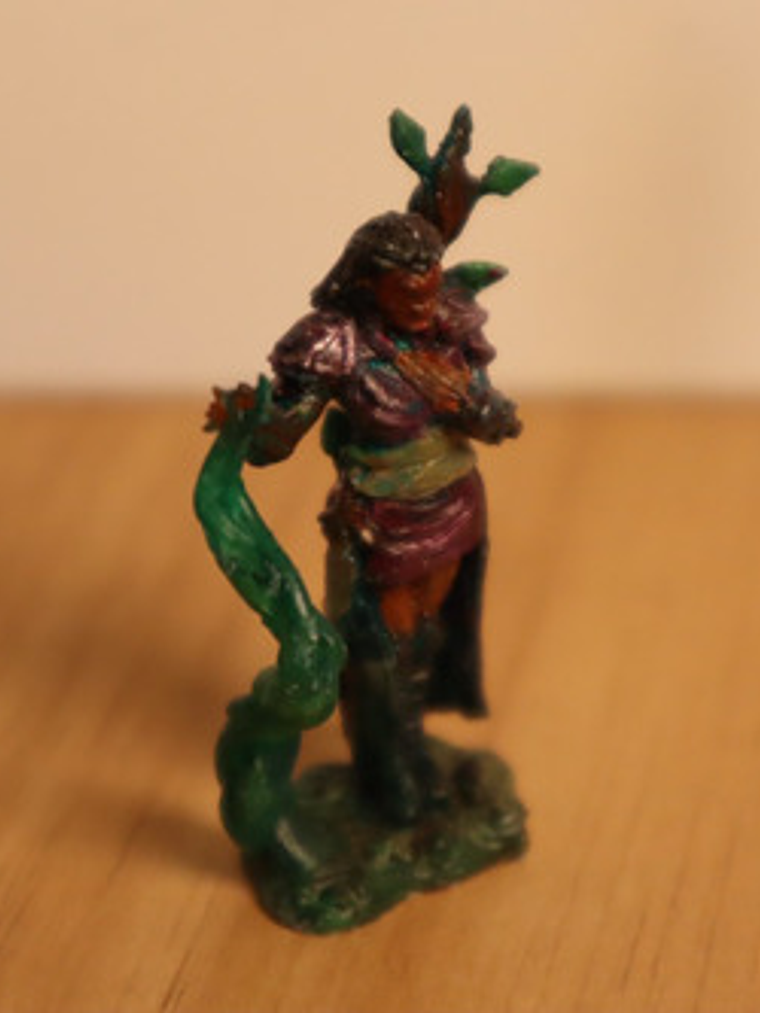 Human Female Druid Miniatura Marvelous Dungeons And Dragons 4