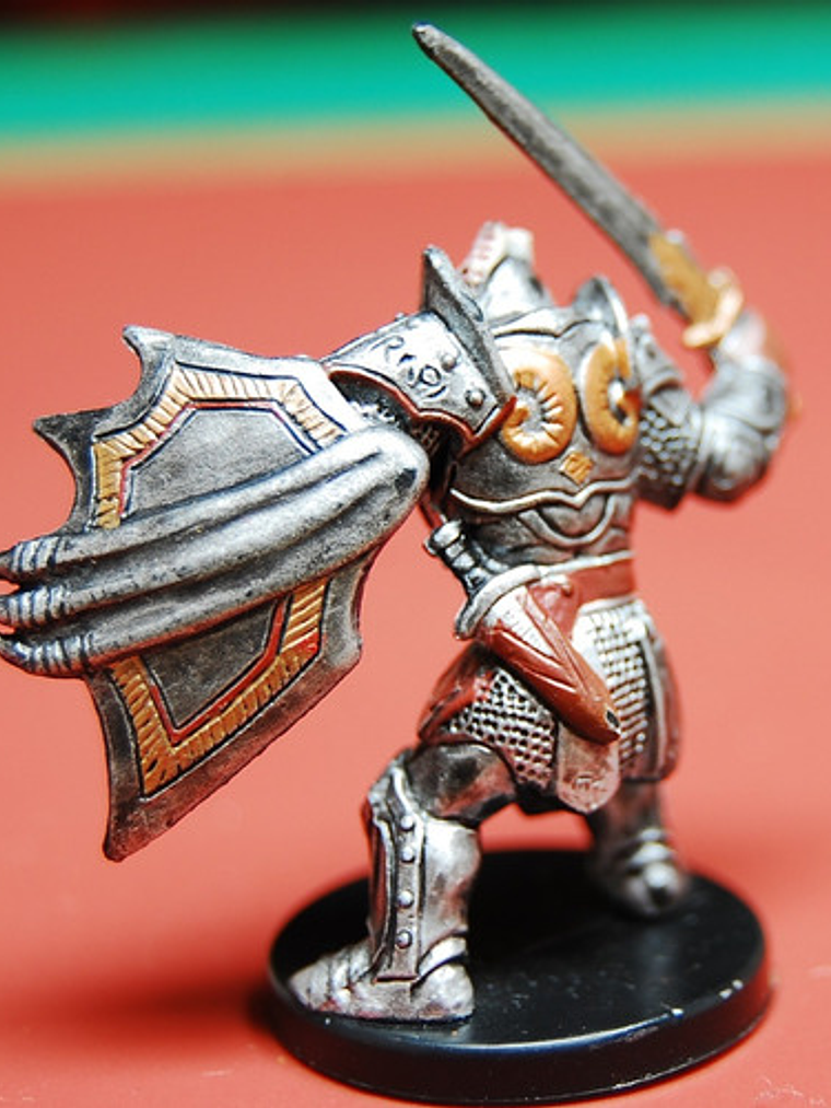 Half-orc Paladin #06 Underdark Mini Dungeons And Dragons 3