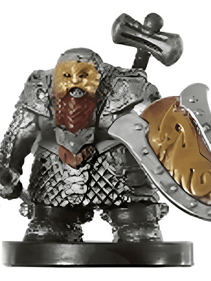 Tordek Dwarf Champion #8 War Queen Mini Dungeons And Dragons
