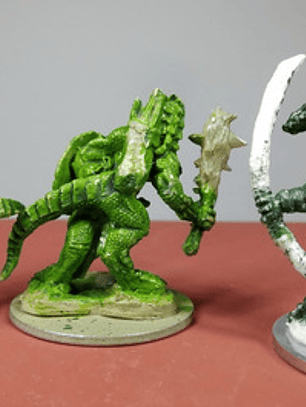 Lizardmen 3x Set / Mini Reaper Dungeons And Dragons