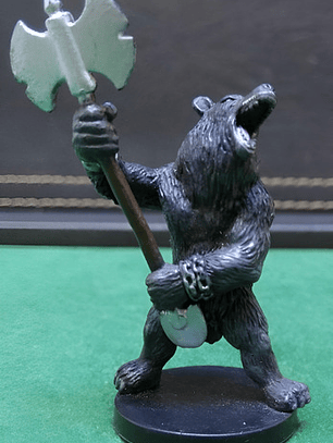 Dwarven Werebear #10 Dragoneye Miniatura Dungeons Dragons