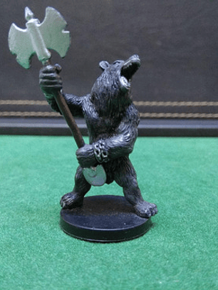 Dwarven Werebear #10 Dragoneye Miniatura Dungeons Dragons