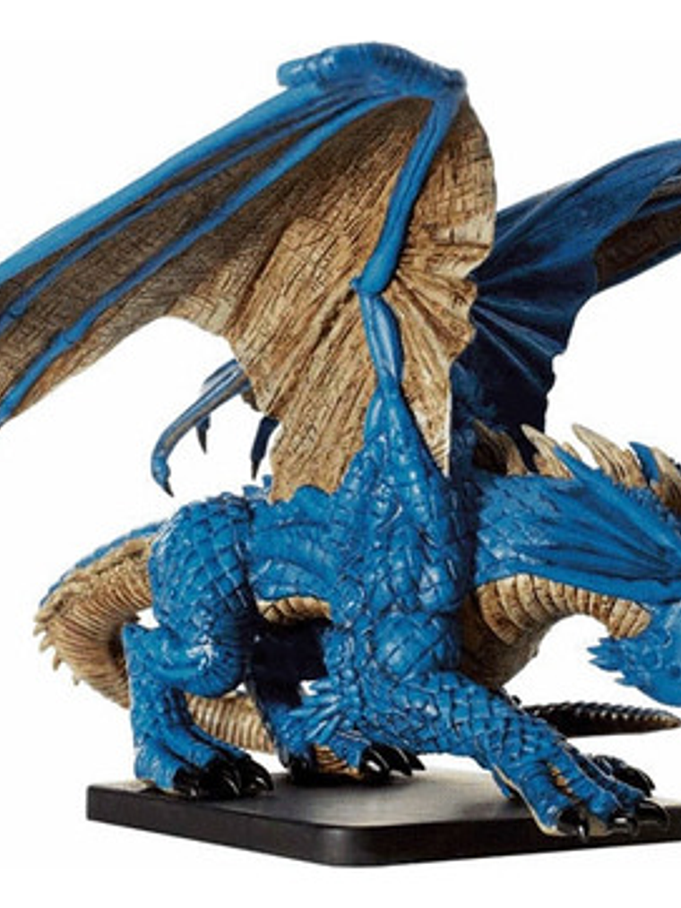 Gargantuan Blue Dragon / Miniatura 2007 Dungeons And Dragons 1