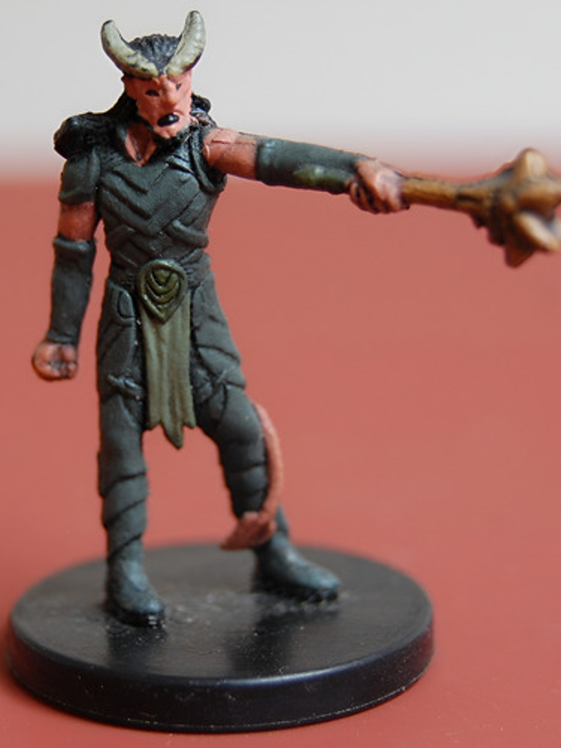 Tiefling Warlock #47 Dungeons Of Dread Mini Dungeons Dragons 1