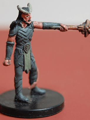 Tiefling Warlock #47 Dungeons Of Dread Mini Dungeons Dragons