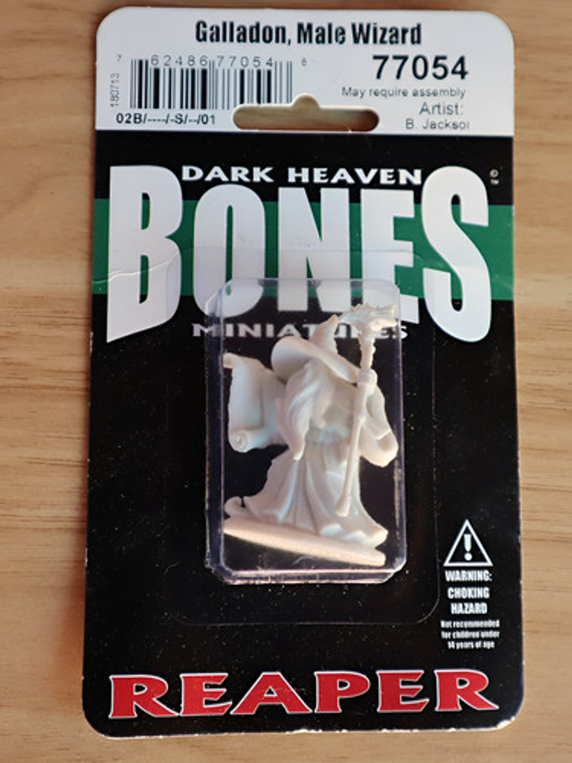 Galladon Wizard Reaper Dark Heaven Miniatura Dungeons & Drag 1