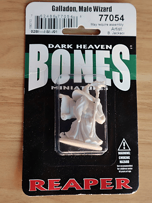 Galladon Wizard Reaper Dark Heaven Miniatura Dungeons & Drag