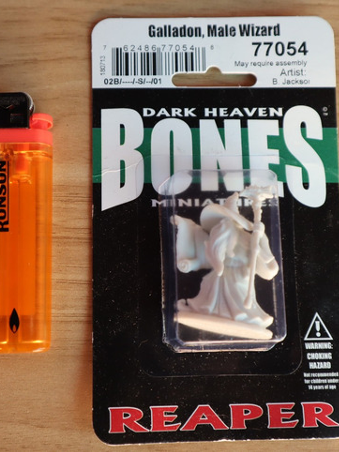 Galladon Wizard Reaper Dark Heaven Miniatura Dungeons & Drag 2