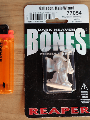 Galladon Wizard Reaper Dark Heaven Miniatura Dungeons & Drag