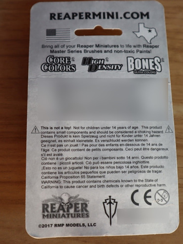 Galladon Wizard Reaper Dark Heaven Miniatura Dungeons & Drag 3