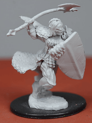 Half Orc Barbarian / Mini Deep Cuts Dungeons And Dragons