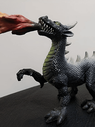 Dragon Negro - Escala Compatible Dungeons And Dragons