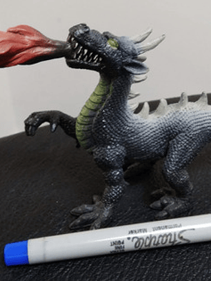 Dragon Negro - Escala Compatible Dungeons And Dragons