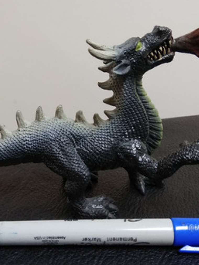 Dragon Negro - Escala Compatible Dungeons And Dragons 3