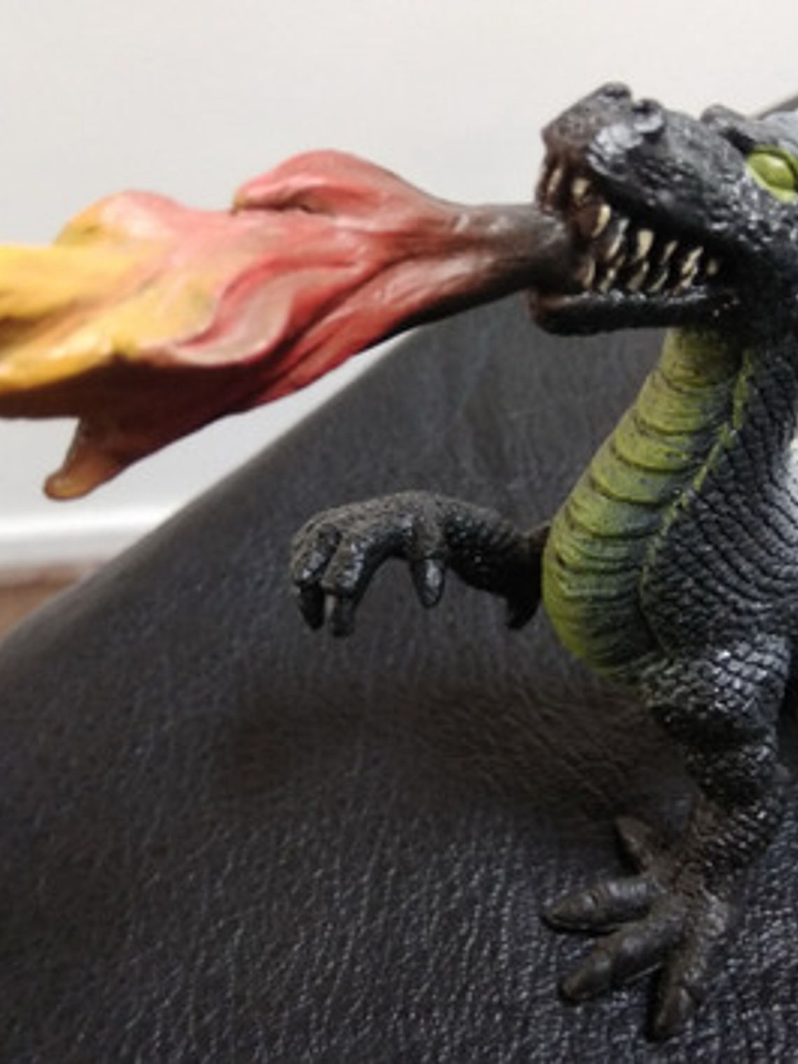 Dragon Negro - Escala Compatible Dungeons And Dragons 4