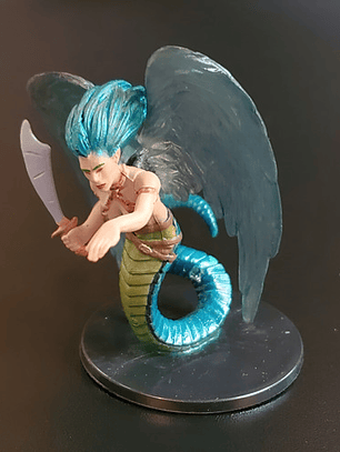 Lillend #19 War Drums Miniatura Dungeons And Dragons