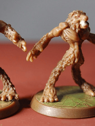 Anubian Wolves + Khosumet Heroscape Mini Dungeons Dragon